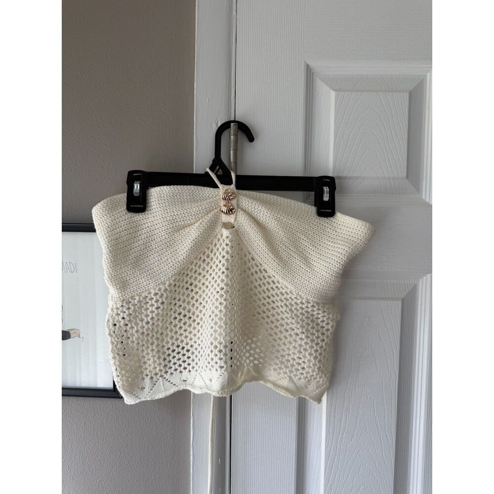 Crochet Shell Halter Top
